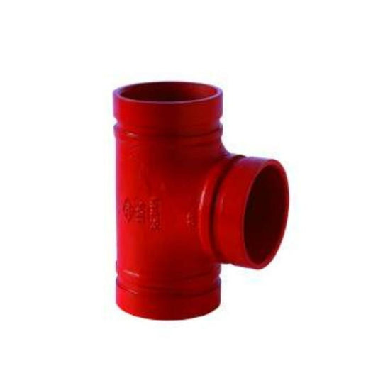 SISTEMA DE FERRO DÚCTIL VERMELHO COM RANHURA EM T IGUAL 2.1/2" 