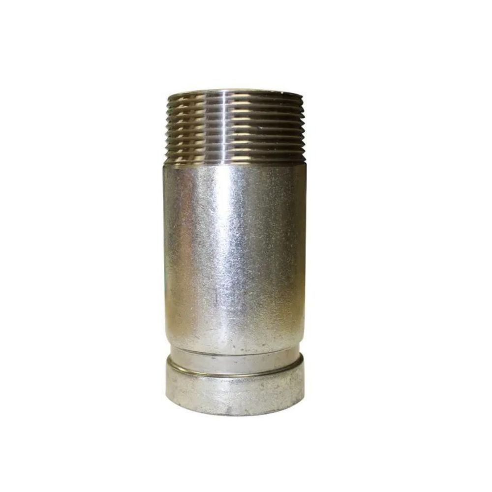 SISTEMA DE ROSCA/RANHURA DE BOBINA GALVANIZADA 2" X 80 MM 
