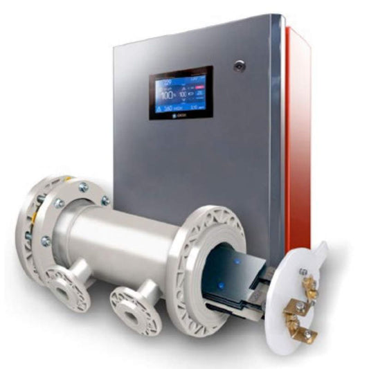 CLORADOR SALINO D-50 PH CL LIBRE CON BOMBA INVICTA
