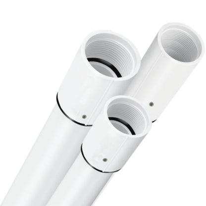 3 MTS uPVC PESADO TUBO 1-1/4"