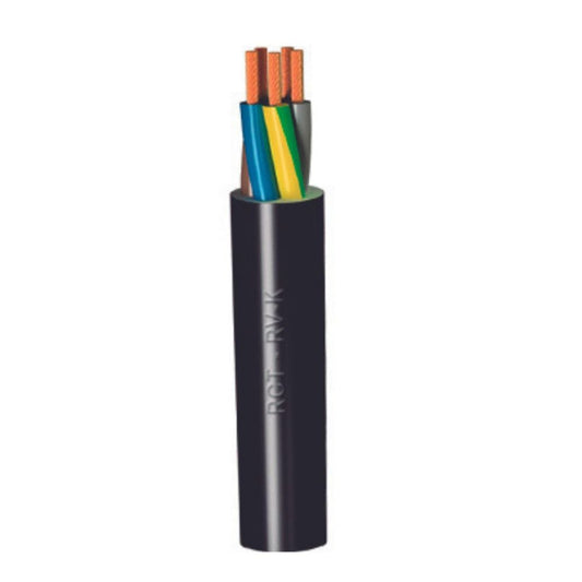 100MTS MANGUEIRA.EL.RVK 0,6-1KV 2x2,5mm2