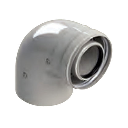 COTOVELO COAXIAL 90º 60/100MM MH CONDENSAÇÃO