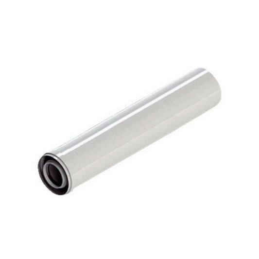 TUBO 1000MM COAXIAL 60/100MM M-H ALUMINIO