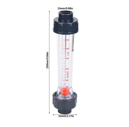 ABS CANEXION ROTÂMETRO ROSCA FÊMEA 1.1/2" 1000-10000 L/H