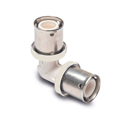 CODO UNIÓN MULTICAPA EN PPSU D.16 PARA TUBO ESPESOR 2MM