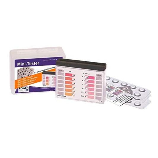POOL TESTER PH/CL LIBRE 20 RECAMBIOS DE CADA REACTIVO
