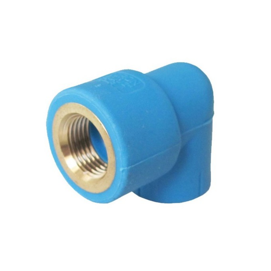 COTOVELO DE POLIPROPILENO RETICULADO (PP-R) 25x1/2" ROSCA FÊMEA