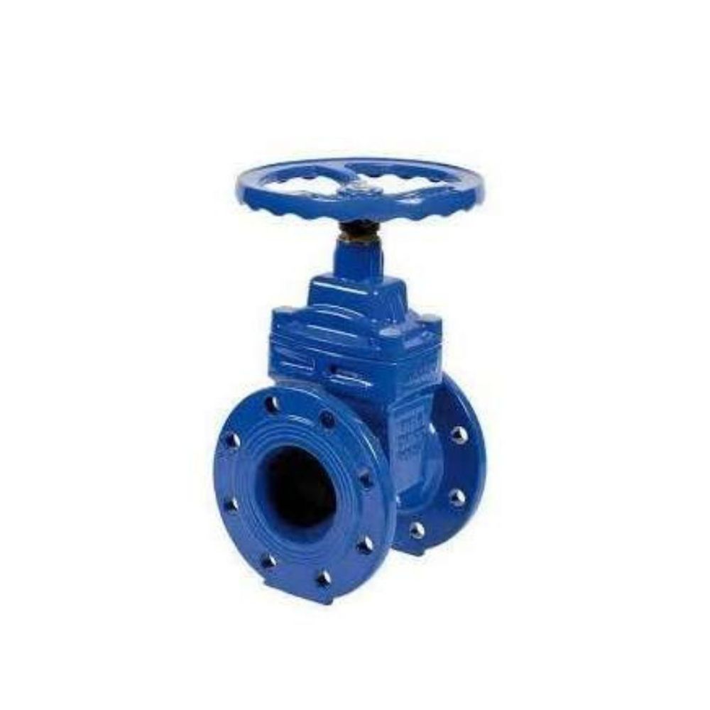 VÁLVULA DE GAVETA ELÁSTICA DN 80 GGG50 PN 16 RODA DE SOQUETE 