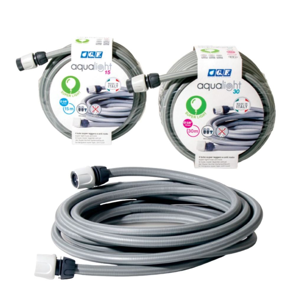 KIT MANGUERA "AQUALIGHT" 15MTS,15MM