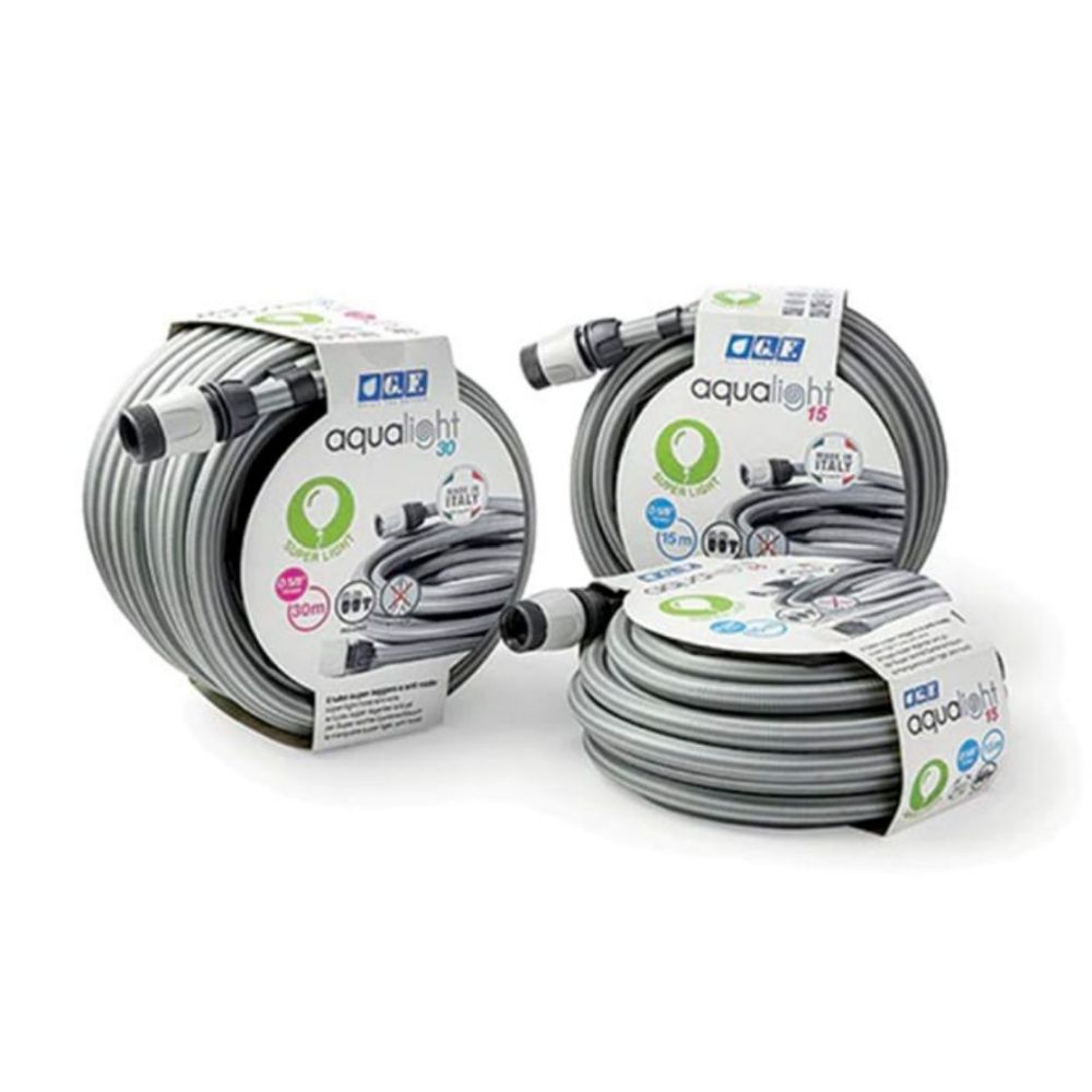 KIT MANGUEIRA "AQUALIGHT" 30MTS,15MM