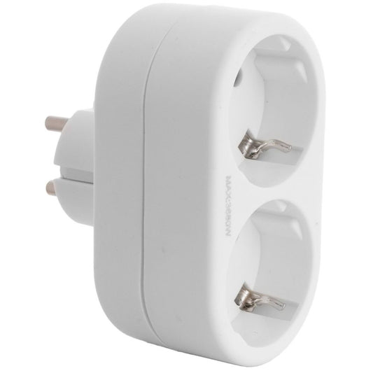 ADAPTADOR SCHUKO 2 TOMAS 16 A FRONTAL