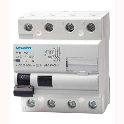 DIFERENCIAL 4 PÓLOS 40A,300mA, 400V
