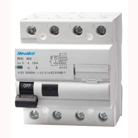 DIFERENCIAL 4 PÓLOS 40A,300mA, 400V