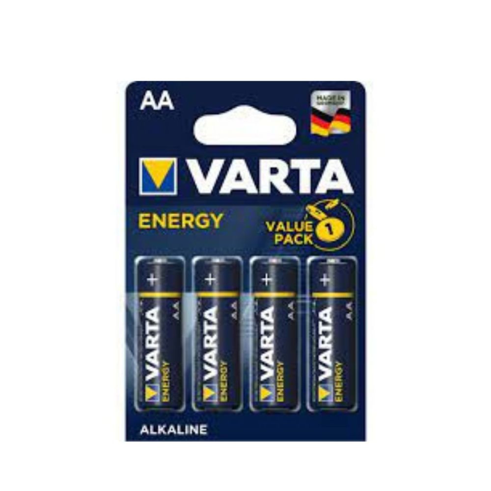 PACK COM 4 UNIDADES DE PILHAS ALCALINAS 1,5 V AA