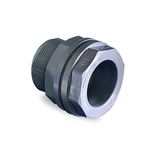 CORRIDAS DE PAREDE EM PVC COLADO D.75 ROSCADAS 3" COM JUNTAS DE VITON 