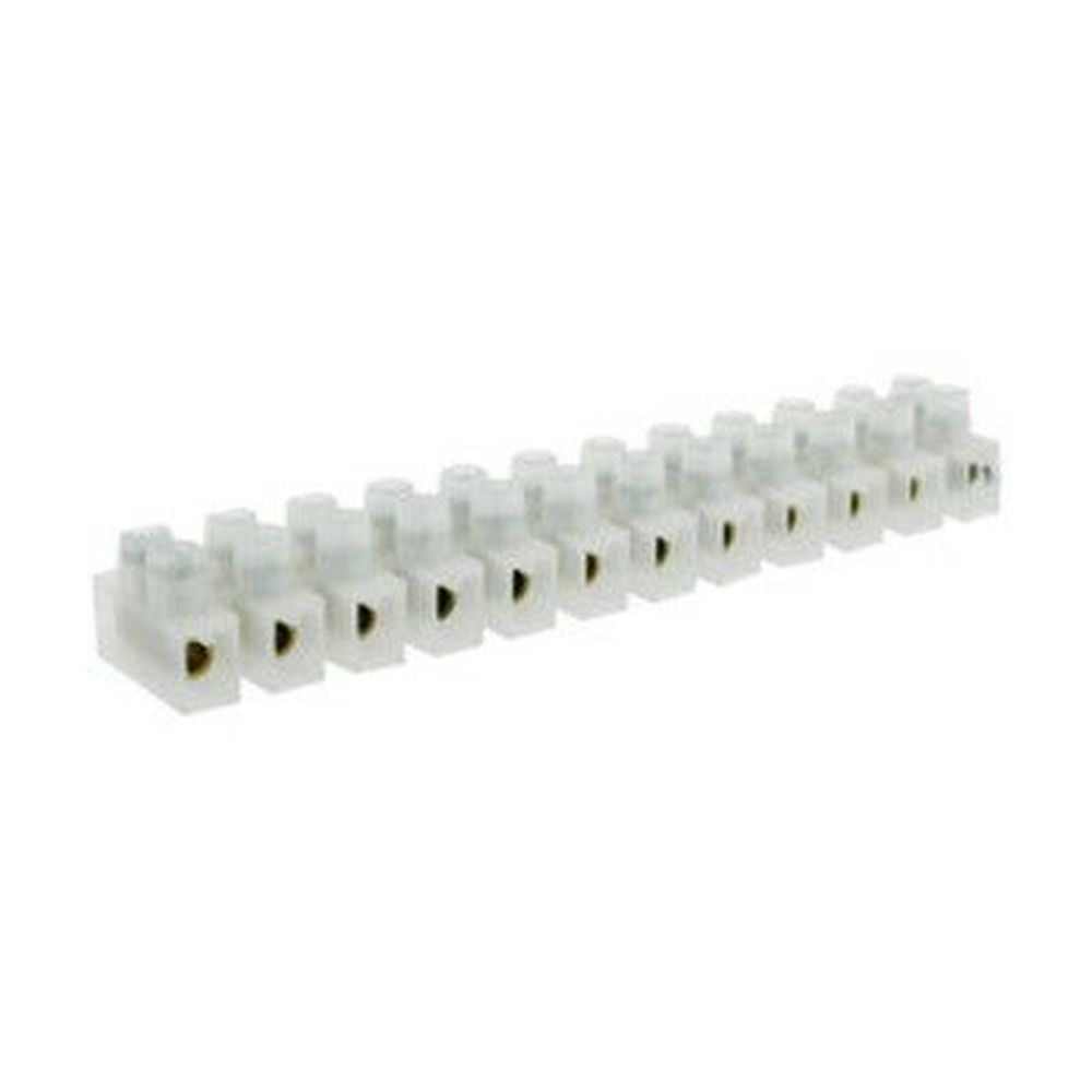 TIRA DE TERMINAIS BRANCA 4MM2
