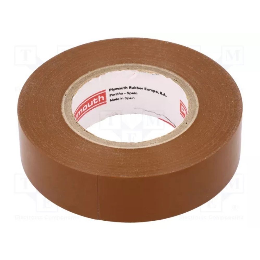 FITA ISOLANTE 20 MTS MARROM