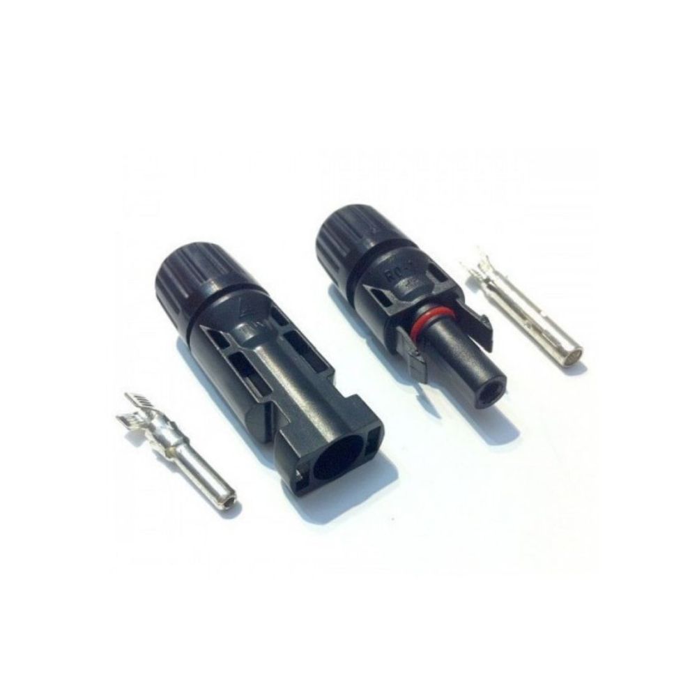 CONECTOR DE AR ​​M+F MC4 COM TERMINAIS