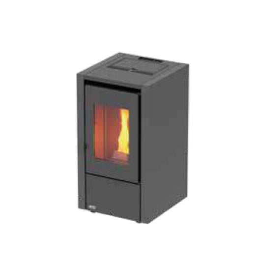 BAEZA TERRA BASIC 6KW FOGÃO CINZA