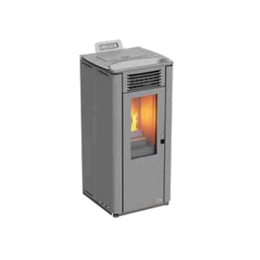 BAEZA TERRA 10KW FOGÃO DE FERRO FUNDIDO CINZENTO