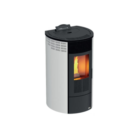 BAEZA REDONDO PRETO 9KW BRANCO FOGÃO