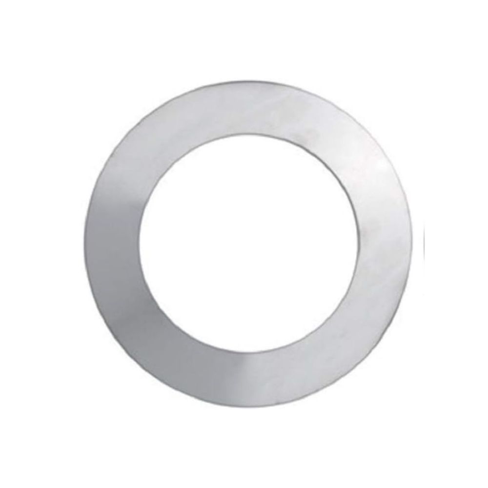 ROSETON EN ACERO INOXIDABLE BRILLO - D.I.80  D.E. 200