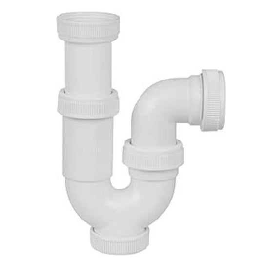 SIFÓN PP EN Y TUERCA 1, 1/2" SALIDA 40 T10