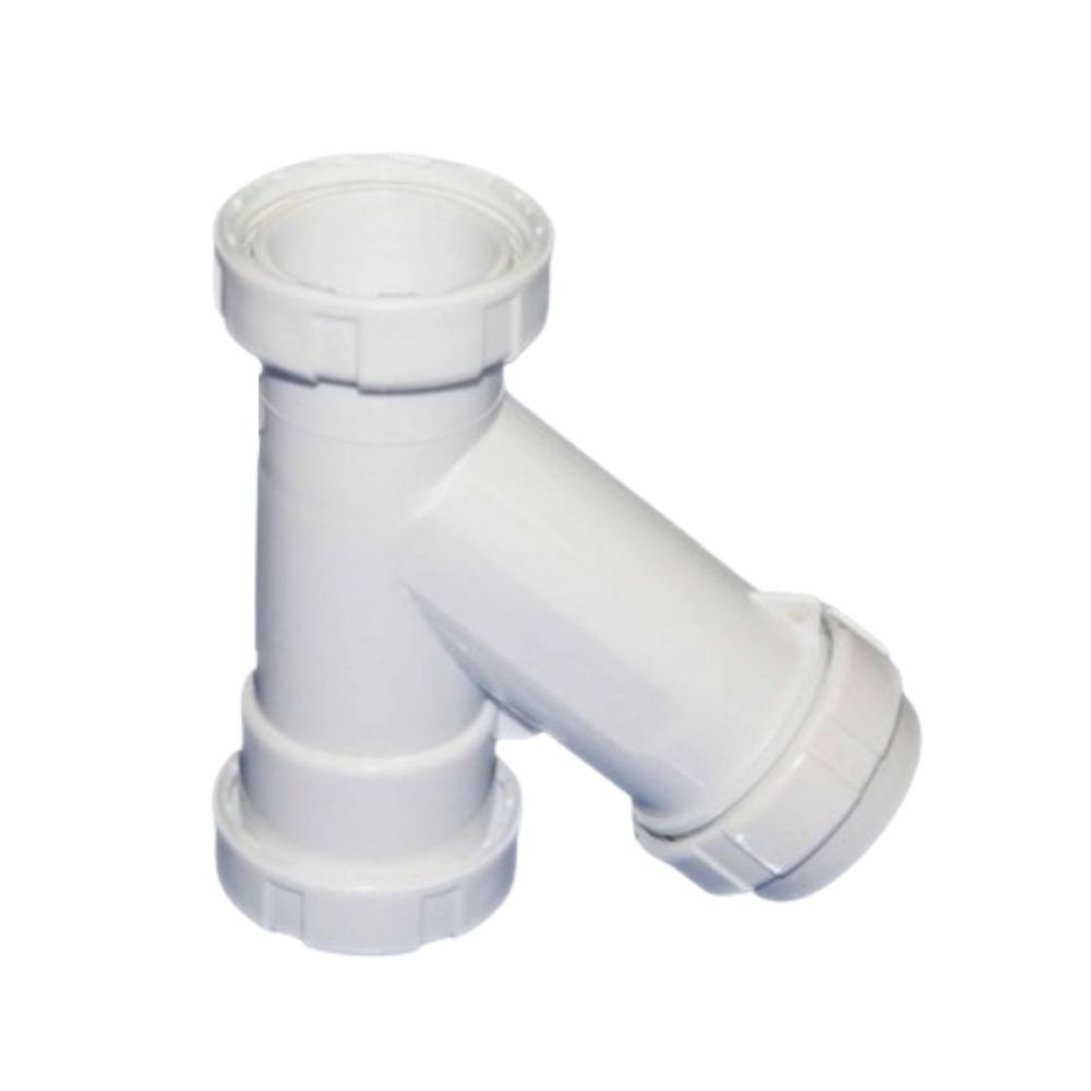 ARMADILHA EXTENSÍVEL CURVA PP COM SAÍDA DE PORCA DE 1.1/2" 40 T31 