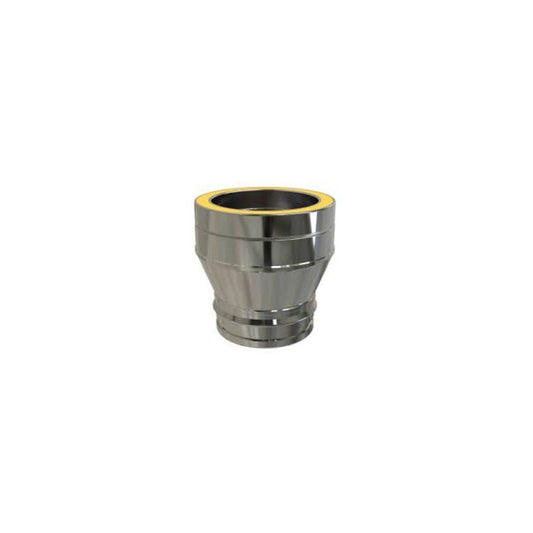 ADAPTADOR DE AUMENTO D/P - DE 80MM A 100MM - AÇO INOXIDÁVEL 316/304