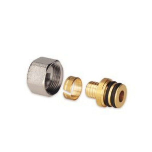 SACO 2 - TOALHEIRO UNIÃO MULTICAMADA TUBO SIMPLES M24X1.5 - 16X2MM