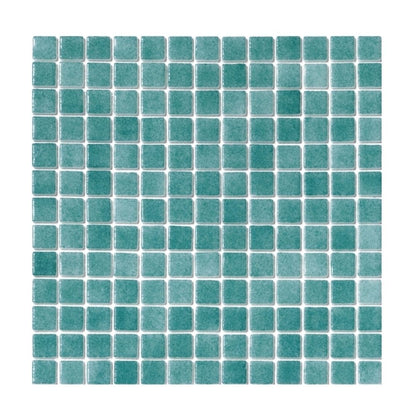 AZULEJO DE VIDRO VERDE NÉVOA TURQUESA 3007. PREÇO POR METRO QUADRADO