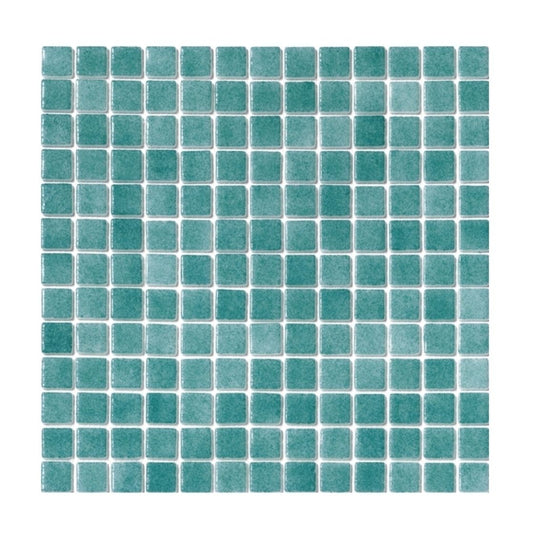 AZULEJO DE VIDRO VERDE NÉVOA TURQUESA 3007. PREÇO POR METRO QUADRADO