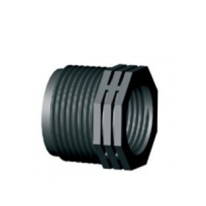 PORCA DE REDUÇÃO DE POLIPROPILENO (PP) MACHO FÊMEA 2"-1½"