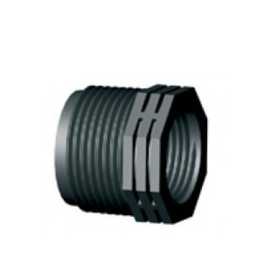 PORCA DE REDUÇÃO DE POLIPROPILENO (PP) MACHO FÊMEA 2"-1½"