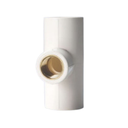TEE C misto PVC DN 20X3/4" RH LATÃO PN 25