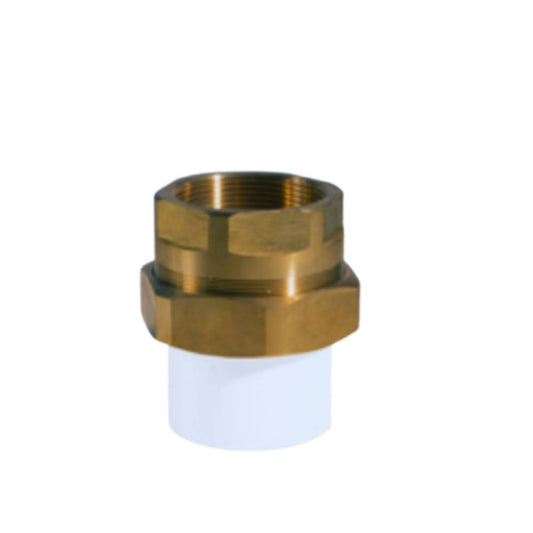 MANGA C PVC DN 50X2 RH LATÃO REMOVÍVEL PN 25