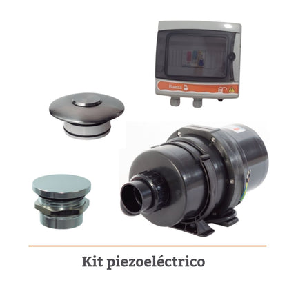 KIT2 BOMBA DE AR ​​1HP+RODA+ACOPLAMENTO+PEÇAS