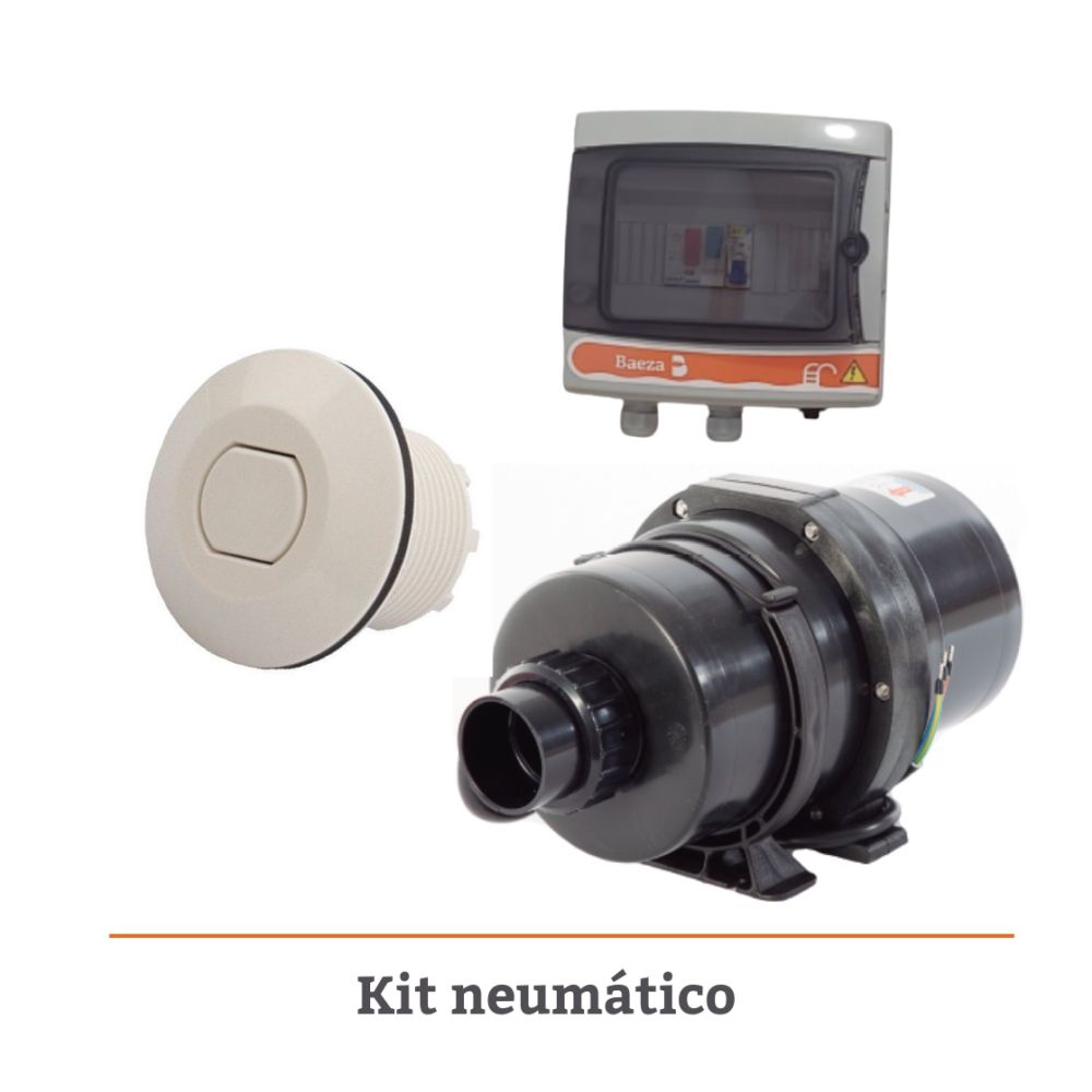KIT3 BOMBA DE AR ​​1.6HP+QUAD+PNEU