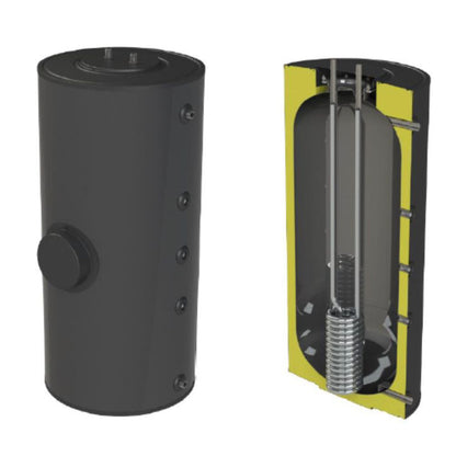 ACUMULADOR THERMIWORLD 2205 EM AÇO INOXIDÁVEL - 300L PISO