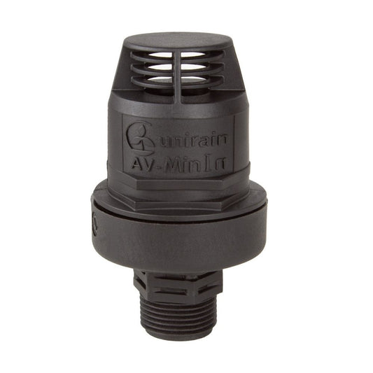 Ventosa anti-vácuo em PA+fibra, rosca macho 3/4 PN 16