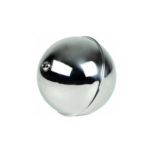 BÓIA DE AÇO INOXIDÁVEL 304, 110MM D, PARA VÁLVULA DE BÓIA M6 DE 1/2"
