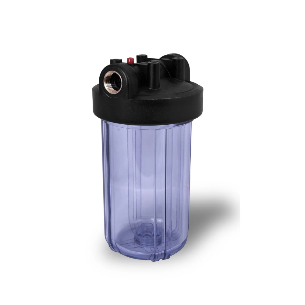 CONTENEDOR 20" BIG TRANSPARENTE CONEXION 1 1/2"