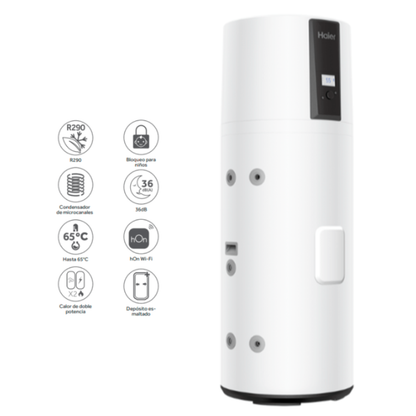 BOMBA DE CALOR DE ACS 250L - R209 - WIFI INCLUIDO