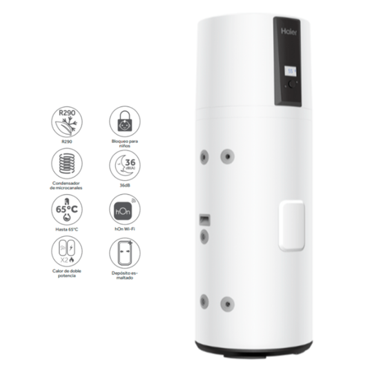 BOMBA DE CALOR DE ACS 250L - R209 - WIFI INCLUIDO