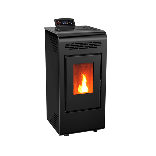 ESTUFA DE PELLET POWER 9KW NEGRO