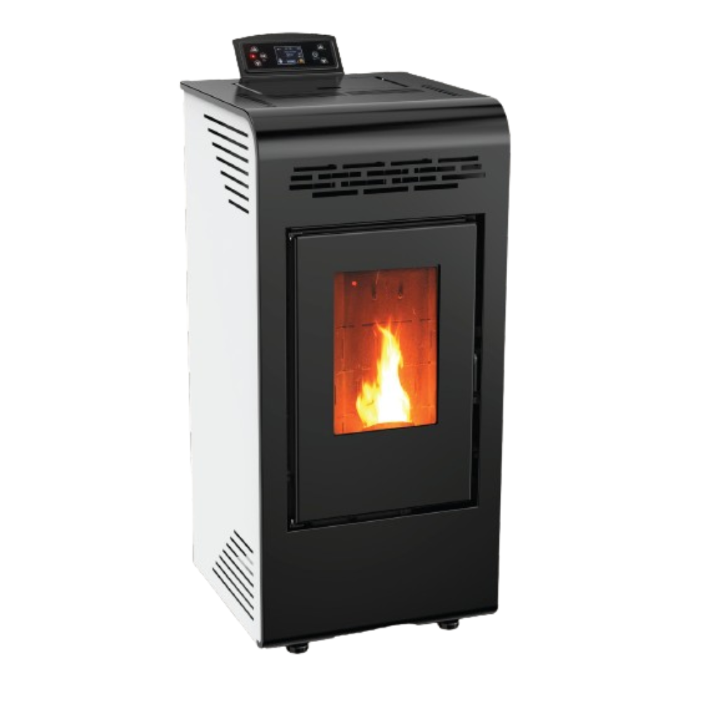ESTUFA DE PELLET POWER 9KW BLANCO