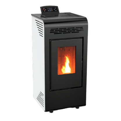 ESTUFA DE PELLET POWER 9KW BLANCO