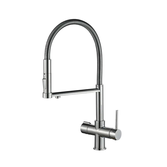 GRIFO 3 VIAS CAÑO EXTRAIBLE DURBAN