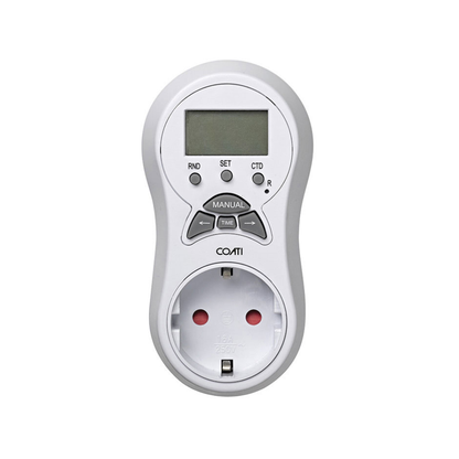 MINI PROGRAMADOR DIGITAL BLANCO 16A 230V/50Hz