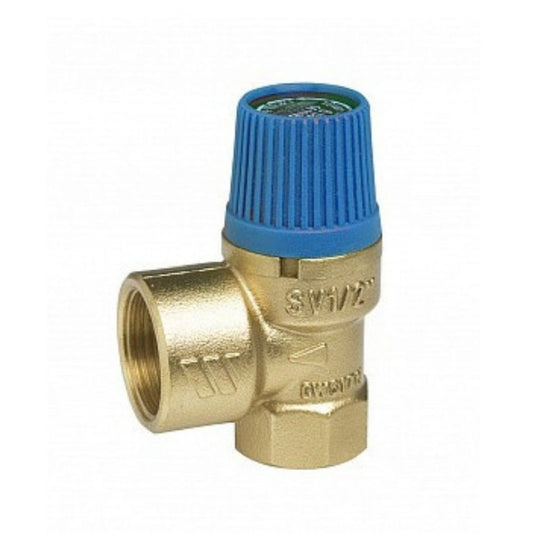 VÁLVULA DE SEGURANÇA 1"x1¼" 6 BAR SEM SAÍDA SVW60
